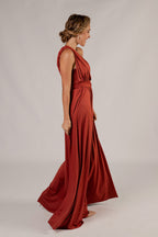 Classic Multiway Infinity Dress in Paprika