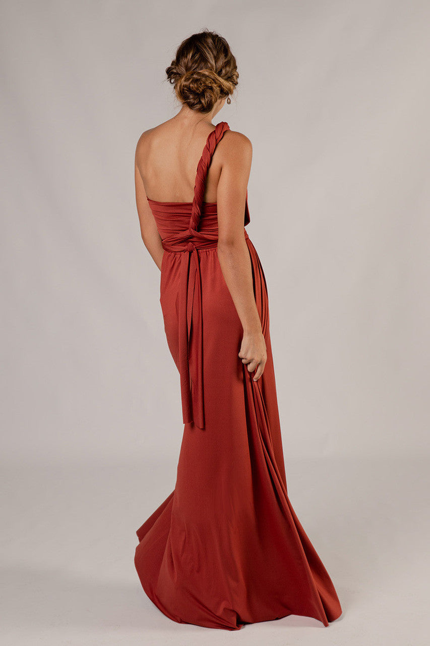 Classic Infinity Dress in Paprika