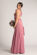 Classic Infinity Dress in Plum