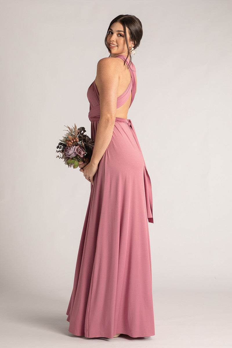 Classic Multiway Infinity Dress in Plum