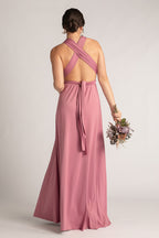 Classic Infinity Dress in Plum