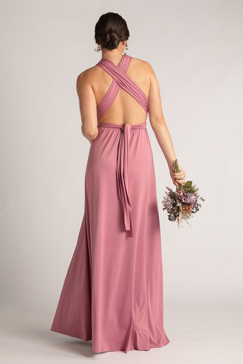 Classic Multiway Infinity Dress in Plum