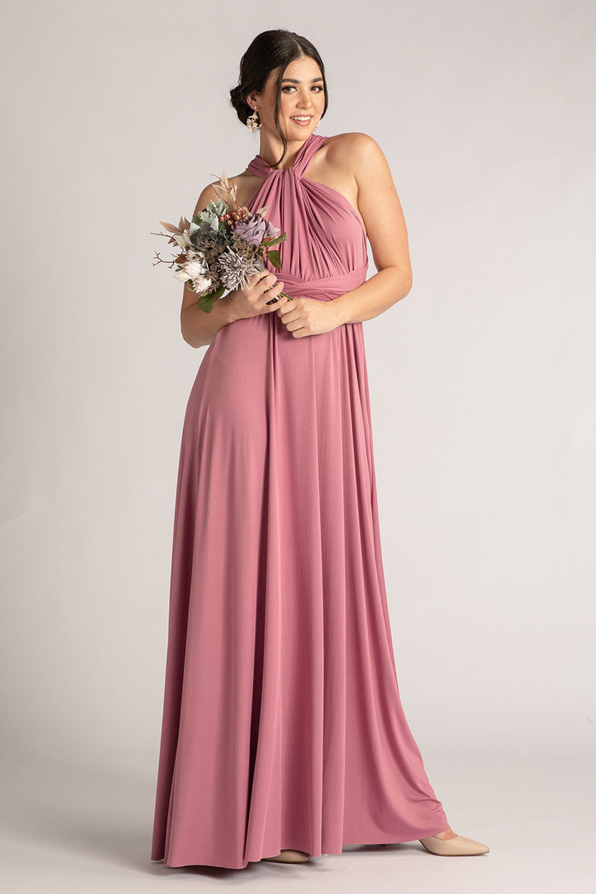 Classic Infinity Dress in Plum