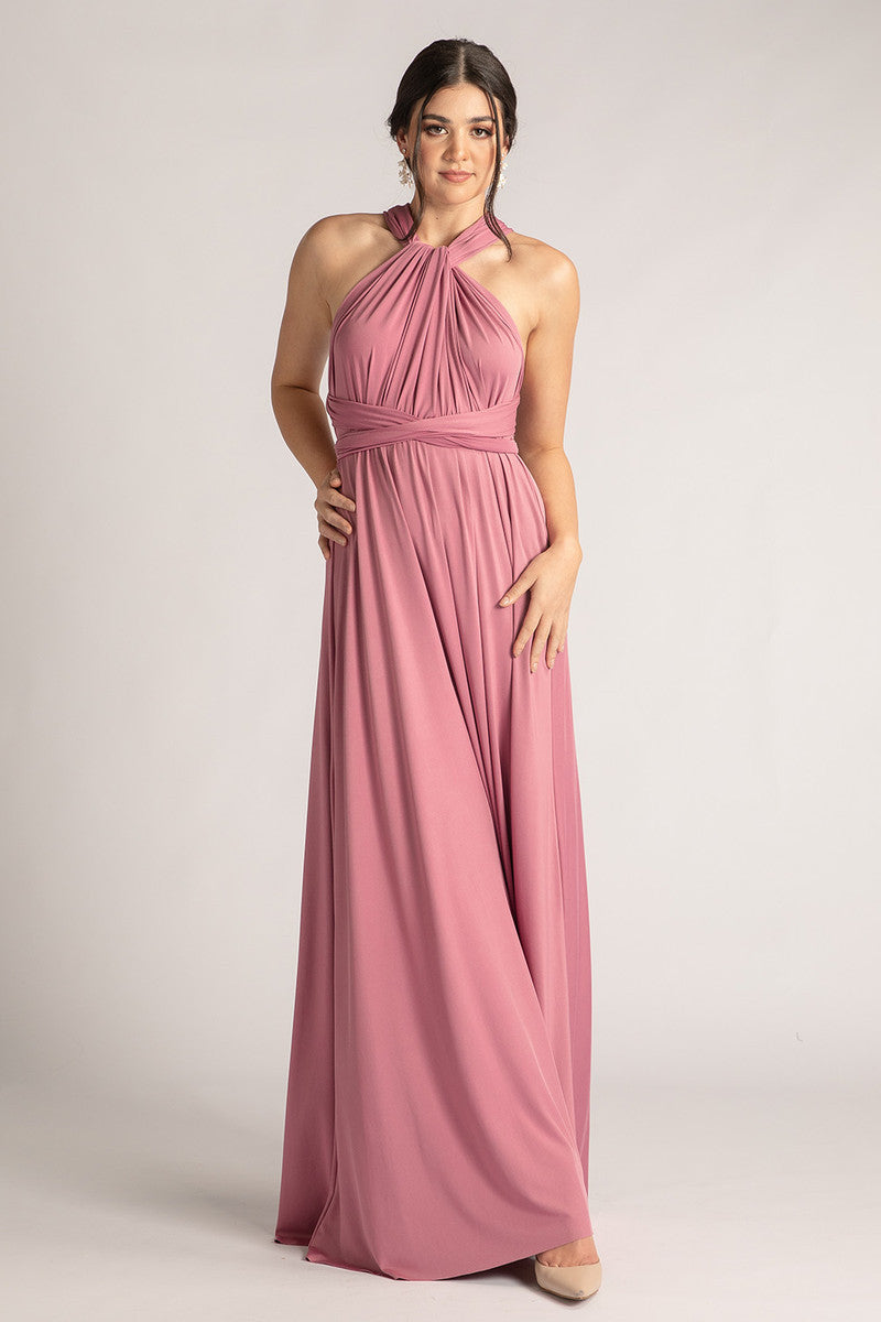 Classic Multiway Infinity Dress in Plum