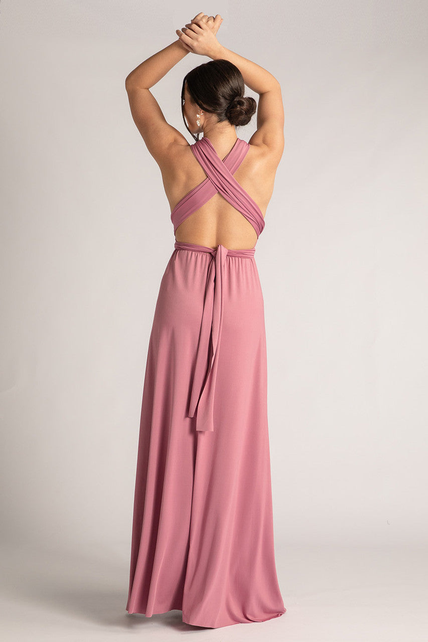 Classic Infinity Dress in Plum