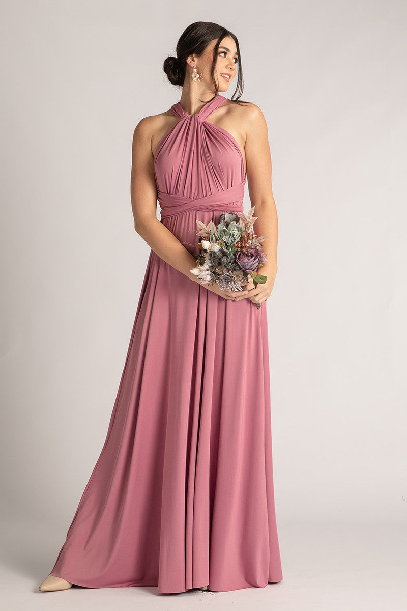 Classic Multiway Infinity Dress in Plum