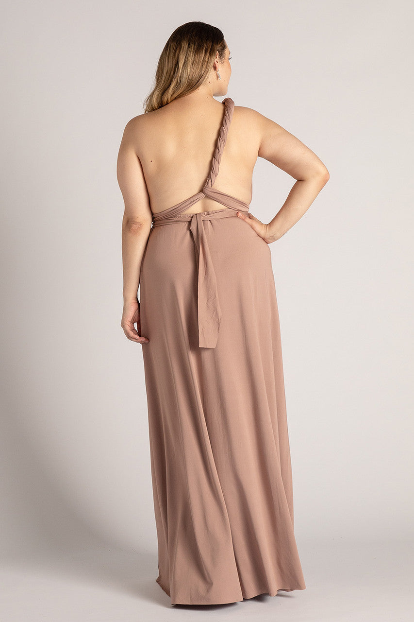 Classic Infinity Multiway Bridesmaids and Formal Dress in Rude Nude