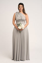 Classic Multiway Infinity Dress in Silver
