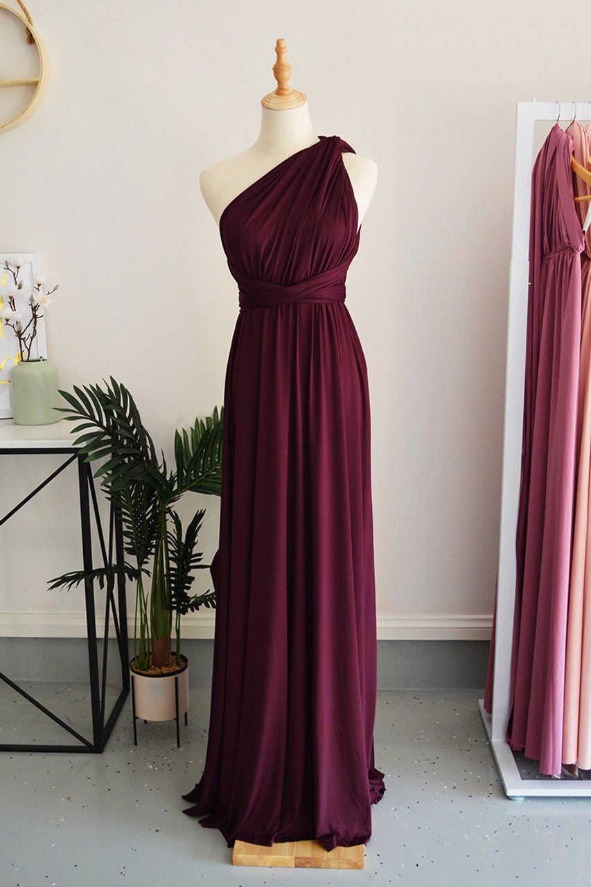 Classic Infinity Dress in Mulberry