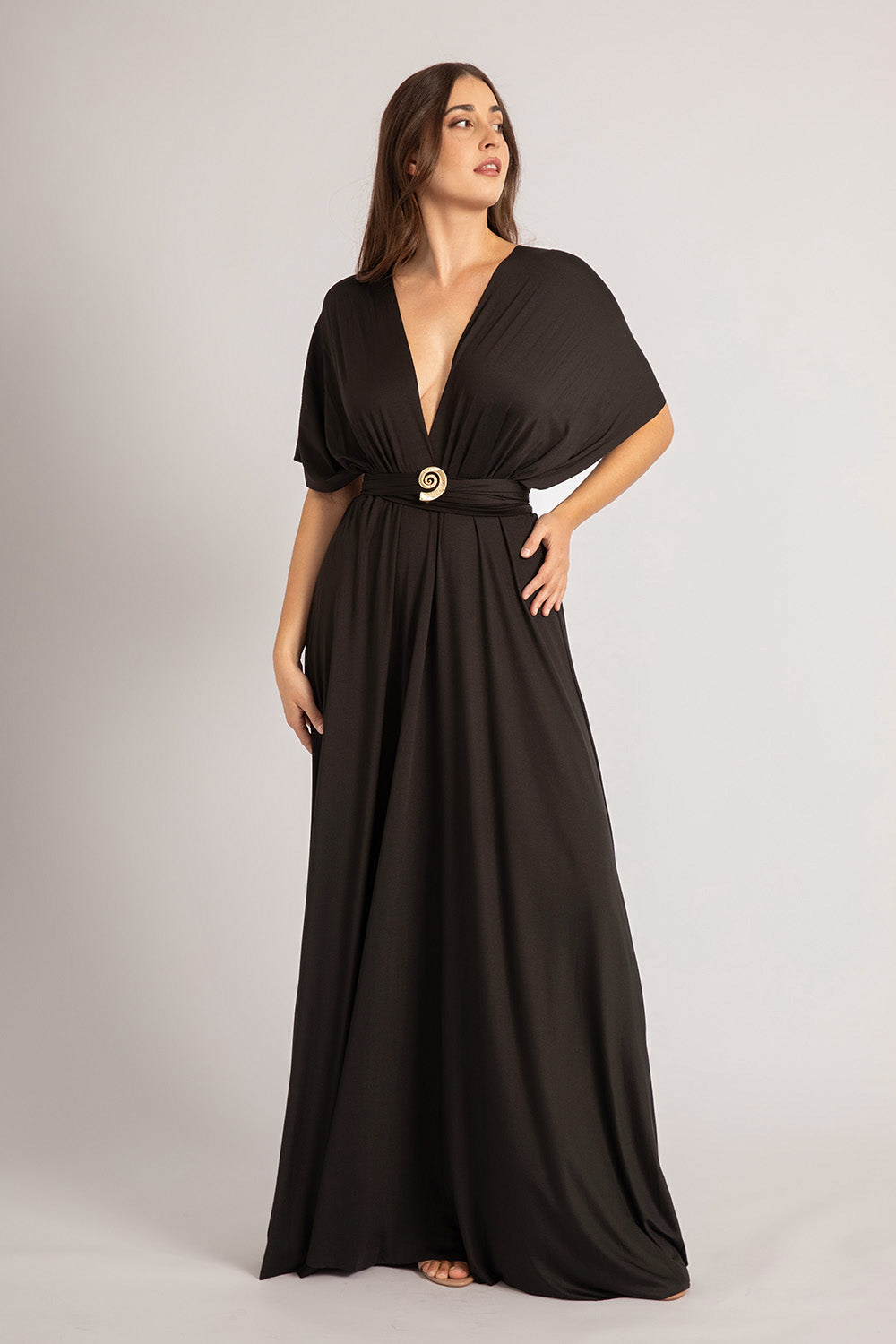 Classic Multiway Infinity Dress in Black
