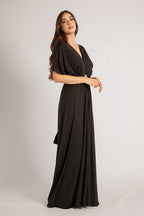 Classic Multiway Infinity Dress in Black