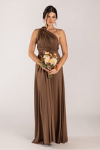 Classic Infinity Dress in Chocolate