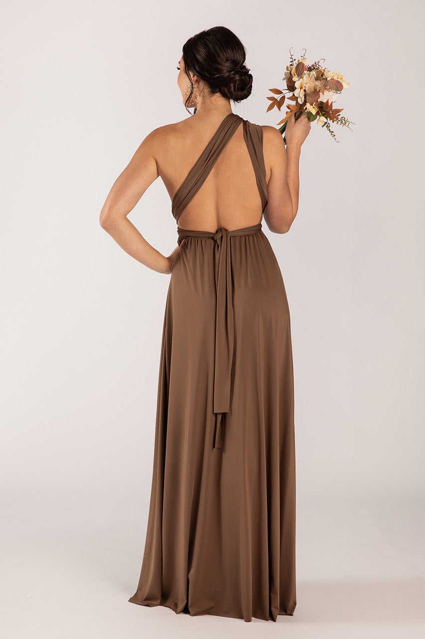 Classic Infinity Dress in Chocolate