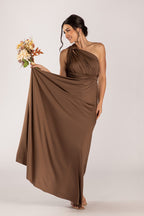 Classic Infinity Dress in Chocolate