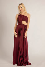 Dark burgundy Infinity Multiway Dress For Formal or Bridesmaids Dress