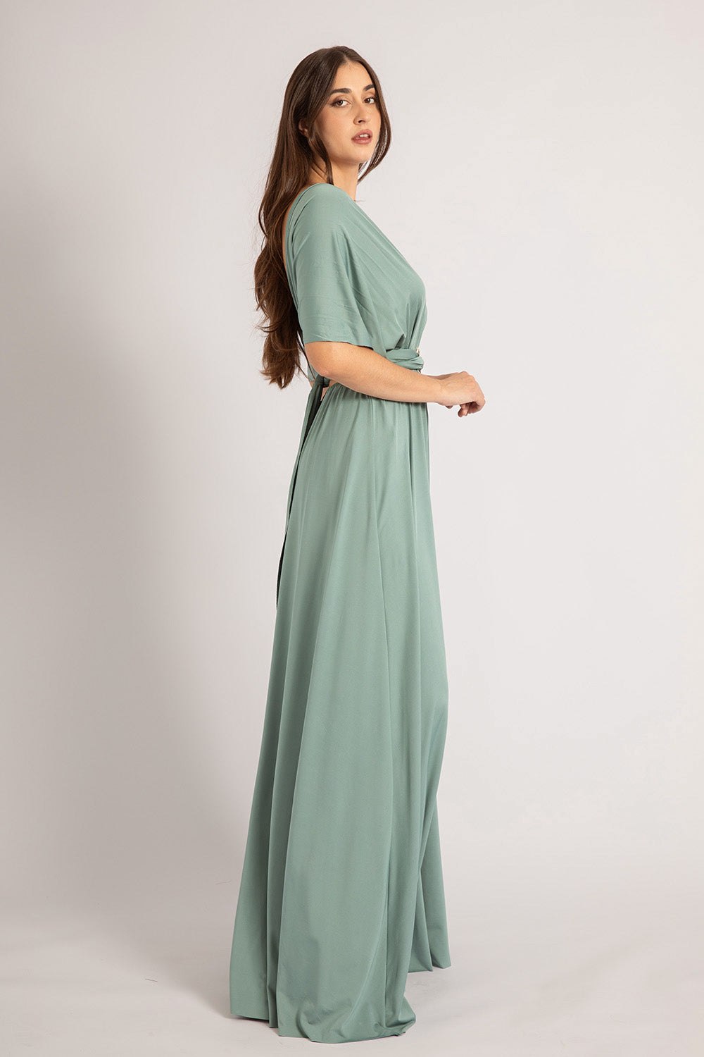 Classic Multiway Infinity Dress in Duck Egg Blue