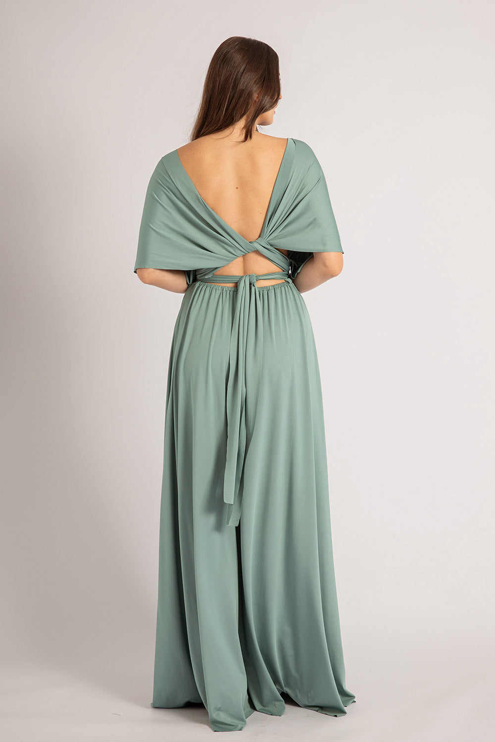 Classic Multiway Infinity Dress in Duck Egg Blue
