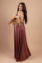 Classic Multiway Infinity Dress in Dusty Mauve