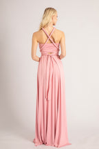 Classic Multiway Infinity Dress in Dusty Rose
