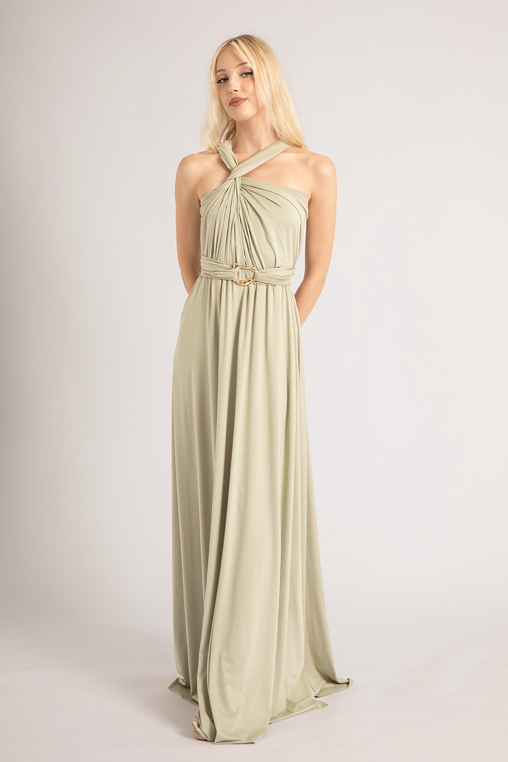 Classic Multiway Infinity Dress in Eucalyptus