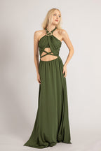 Classic Multiway Infinity Dress in Forest Green