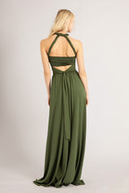 Classic Multiway Infinity Dress in Forest Green