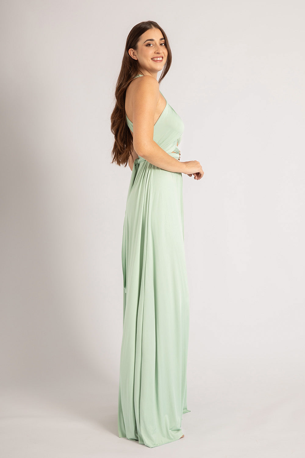 Classic Multiway Infinity Dress in Light Sage