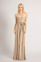 Classic Multiway Infinity Dress in Mocha