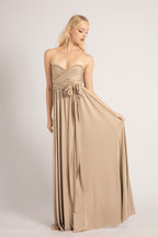 Classic Multiway Infinity Dress in Mocha