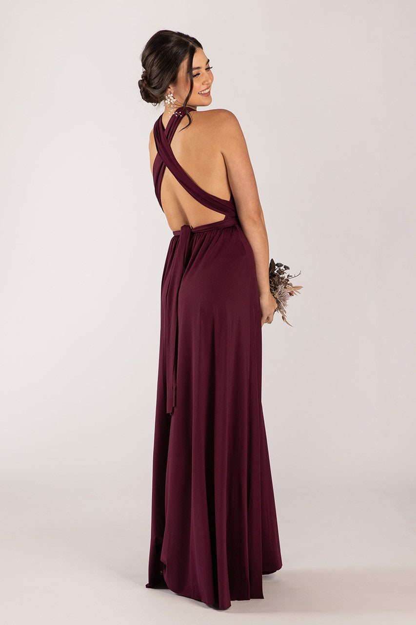 Classic Infinity Dress in Mulberry