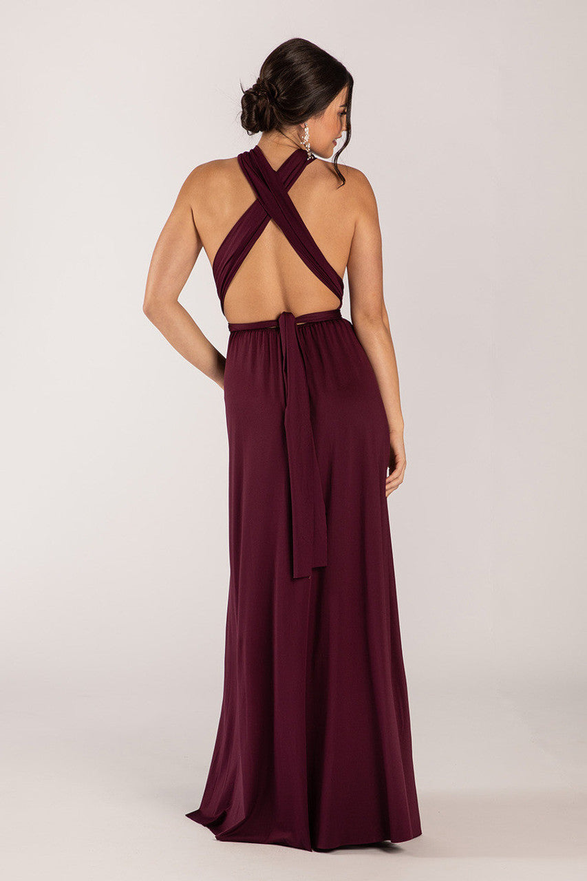 Classic Infinity Dress in Mulberry