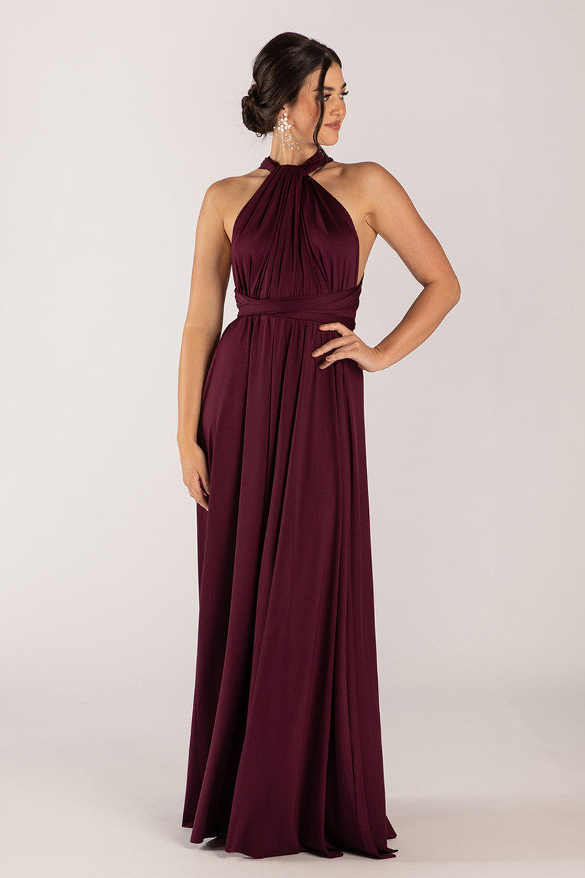 Classic Infinity Dress in Mulberry