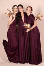 Classic Infinity Dress in Mulberry