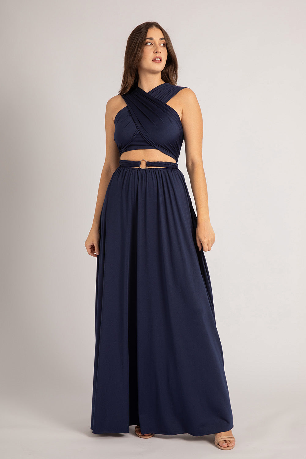 Classic Multiway Infinity Dress in Navy