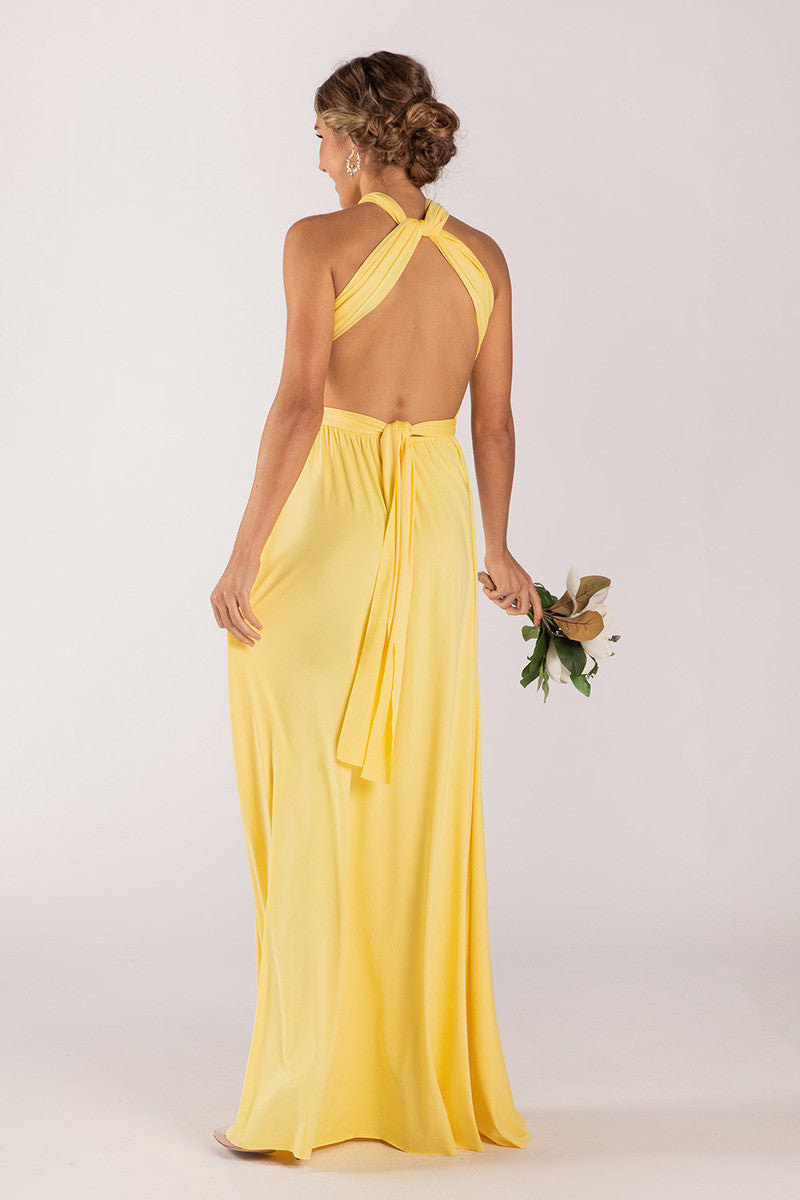 Classic Multiway Infinity Dress in Yellow