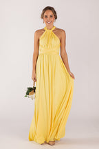 Classic Multiway Infinity Dress in Yellow