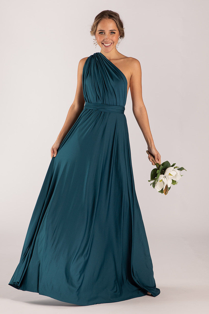 Classic Infinity Dress in Peacock