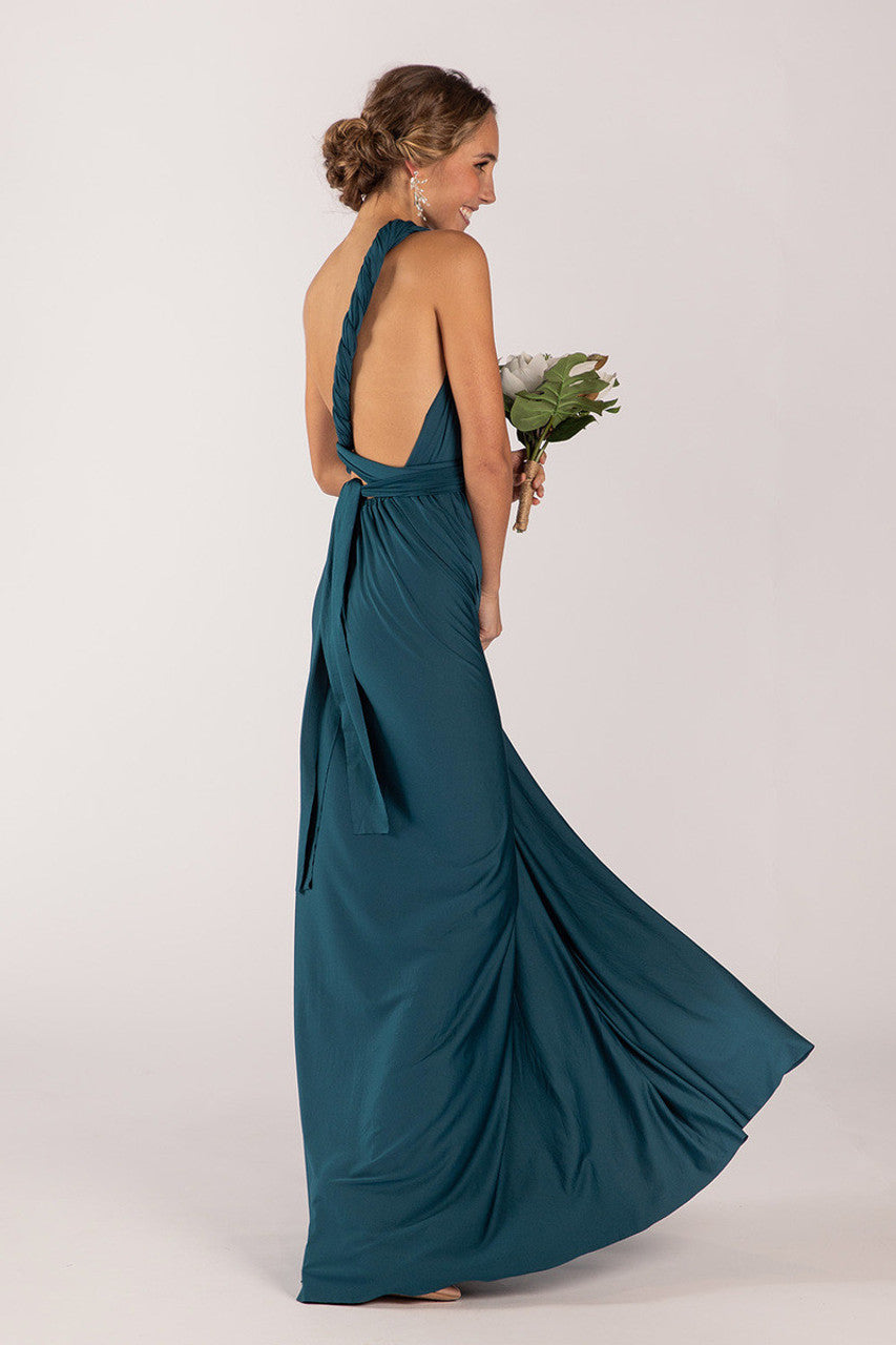 Classic Infinity Dress in Peacock