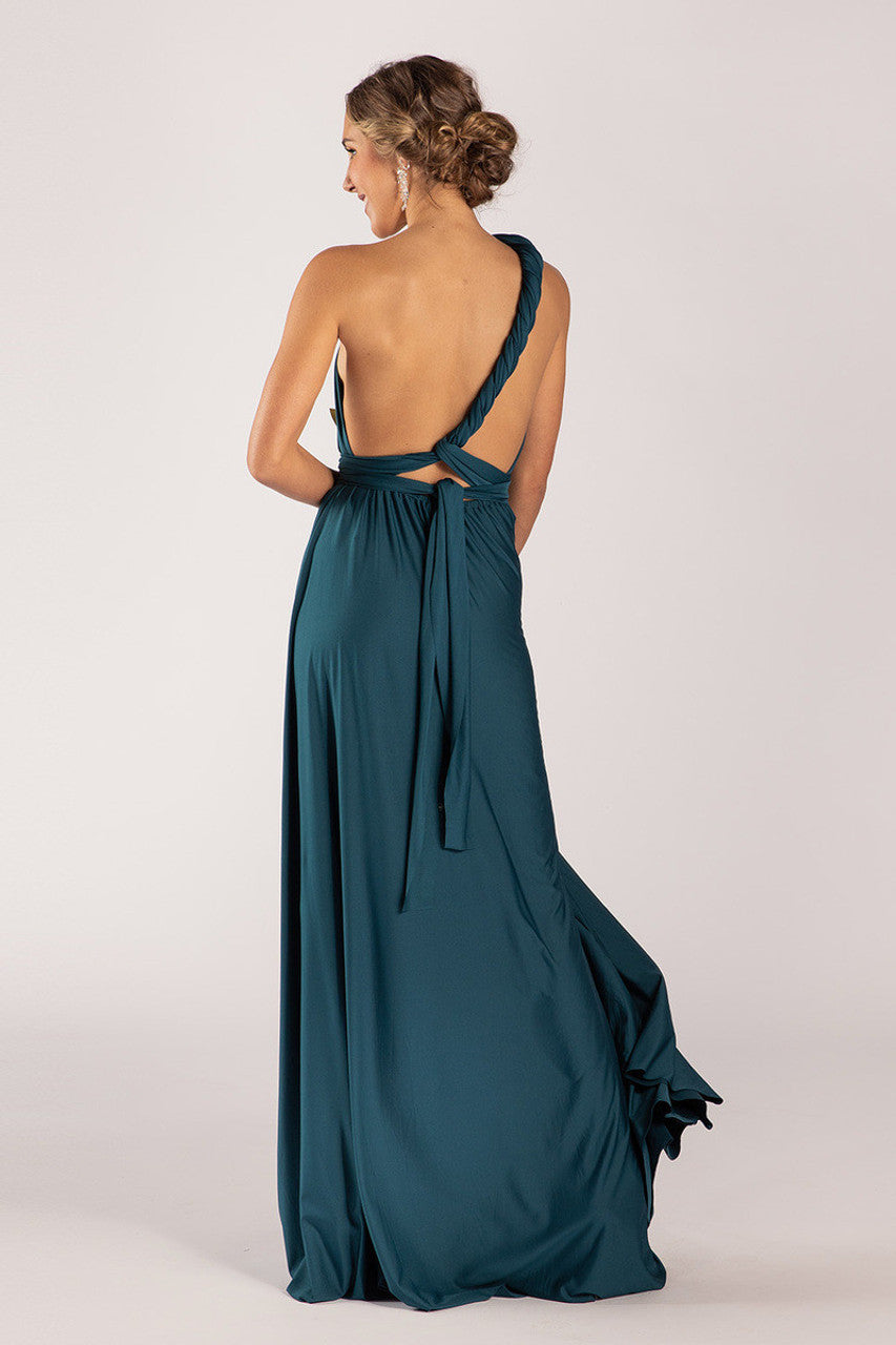 Classic Infinity Dress in Peacock