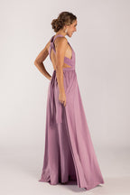 Classic Infinity Dress in Dusty Purple