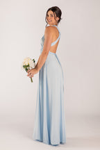 Classic Infinity Dress in Powder Blue