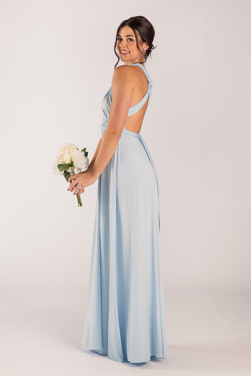 Classic Infinity Dress in Powder Blue
