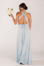 Classic Infinity Dress in Powder Blue