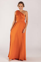Classic Multiway Infinity Dress in Rustic Orange