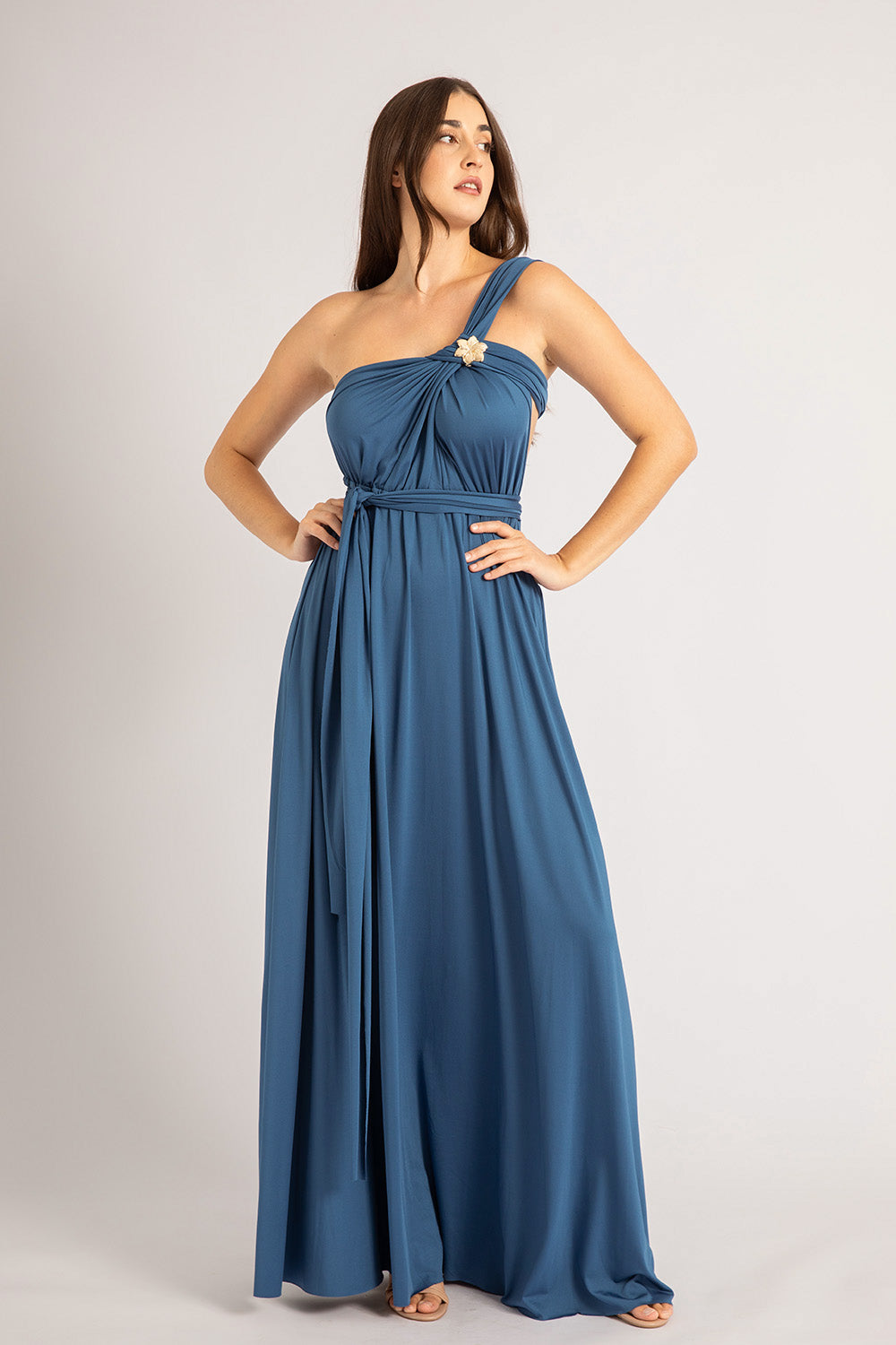 Classic Multiway Infinity Dress in Sapphire