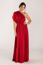 Classic Multiway Infinity Dress in Wine