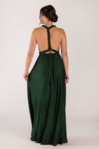 Classic Infinity Dress in Hunter Green