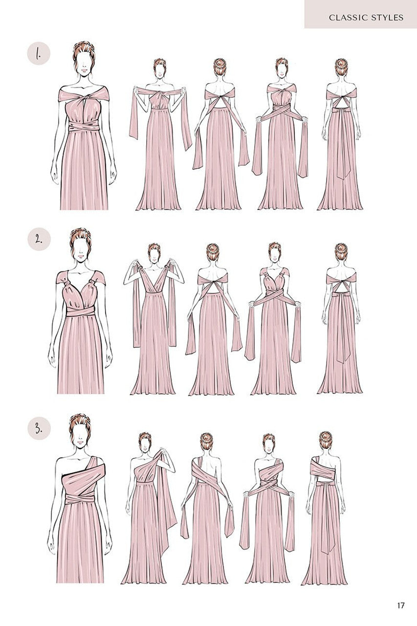 99 Ways To Tie An Infinity Dress Hardcover Book