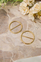 Gold Buckles Small - Pair