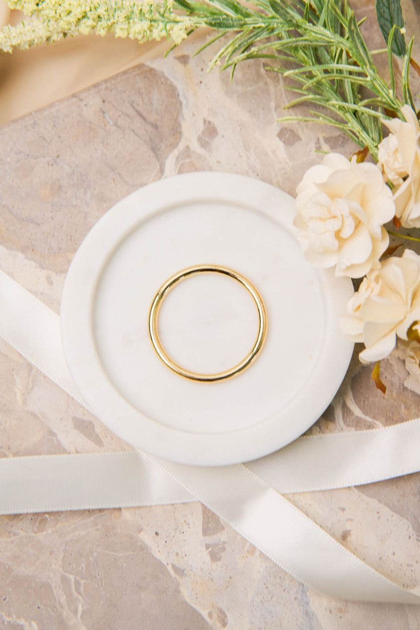 Gold Ring Buckle - Small